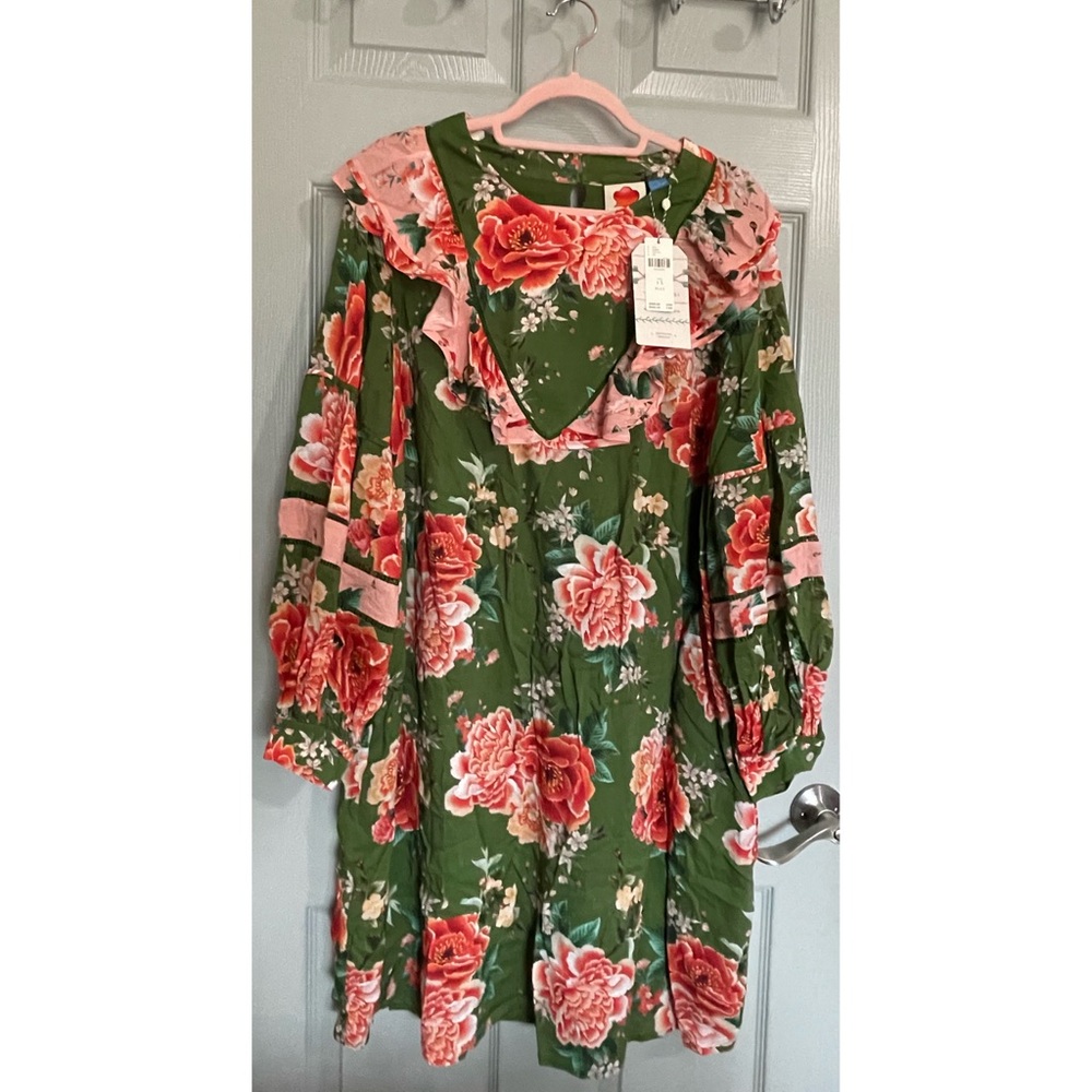 FARM Rio Anthropologie Elinor Tunic Dress NWT SZ 1X - Picture 8 of 16